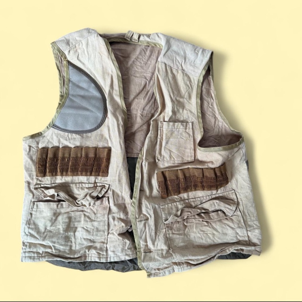 Vintage Tactical Utility Safari Vest